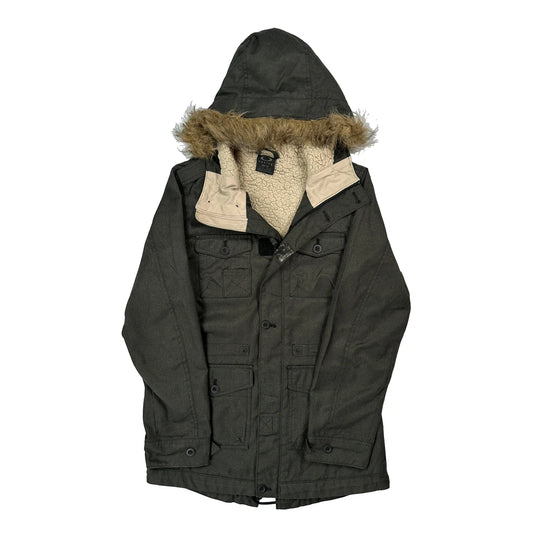 Sherpa Lining Oakley Parka - XS Black Polyester