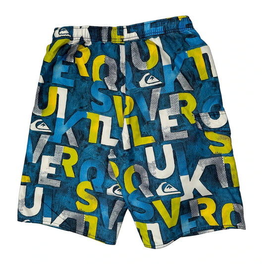 Age 16-18 Quiksilver Shorts - X-Largew 9L Blue Polyester