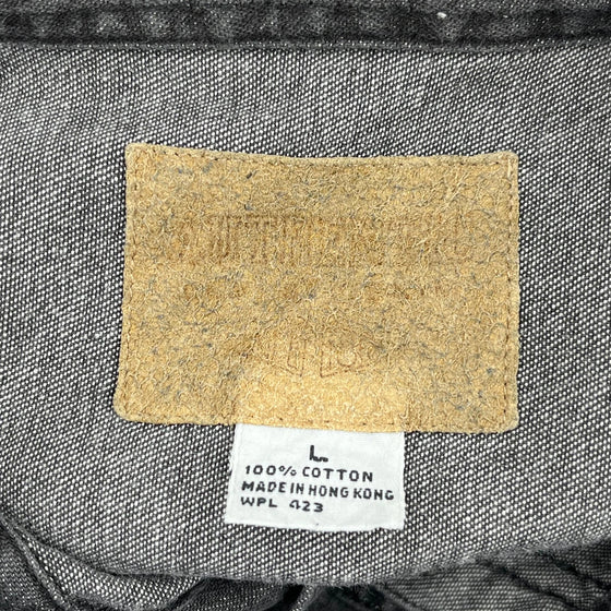 Unbranded Shirt - Large Acid Wash Cotton