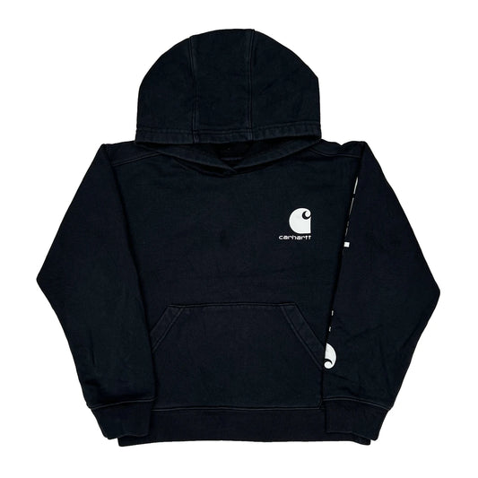 Age 8-10 Carhartt Hoodie - Small Black Cotton
