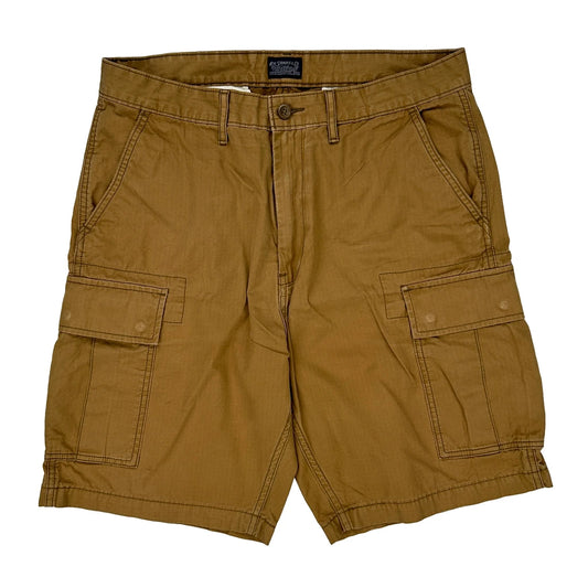 Levis Cargo Shorts - 34W 10L Brown Cotton