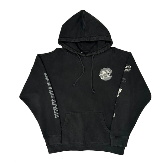 Skateboards Santa Cruz Hoodie - Large Black Cotton