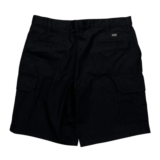 Unbranded Cargo Cargo Shorts - 35W 10L Black Cotton
