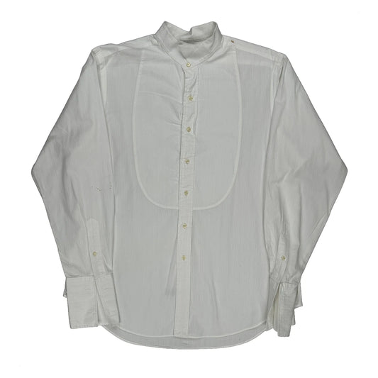 Avery Polo By Ralph Lauren Shirt - Large White Cotton