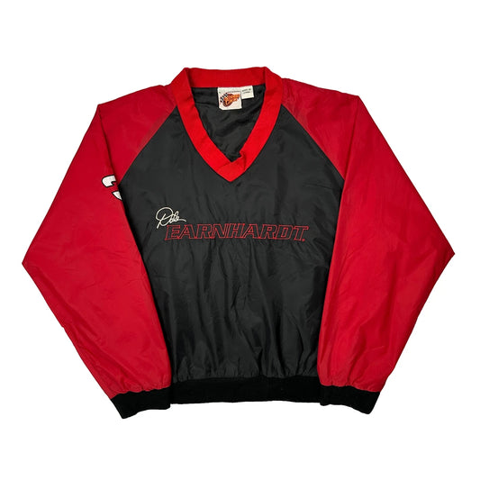 Dale Earnhardt Winners Circle Graphic Windbreaker - XL Black Polyester