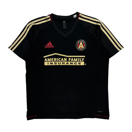 Atlanta United Fc Adidas Football Football Shirt - Large Black Polyester