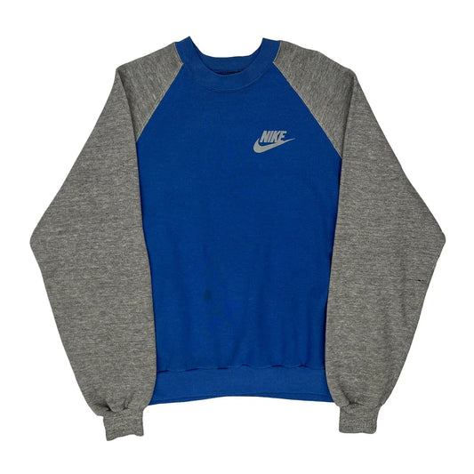 Vintage Made In USA Nike Sweatshirt - XL Blue Cotton