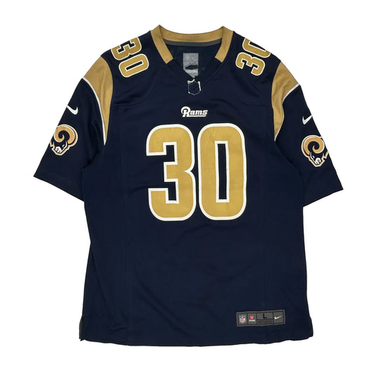 Rams Nike Nfl Jersey - Large Gold Polyester