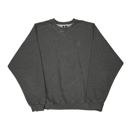 Starter Sweatshirt - XL Grey Cotton Blend