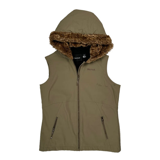 Marmot Gilet - Large Khaki Polyester