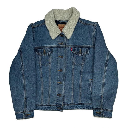 Levis Denim Jacket - 2XL Blue Denim
