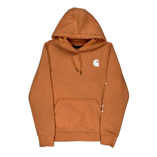 Carhartt Hoodie - Small Orange Cotton