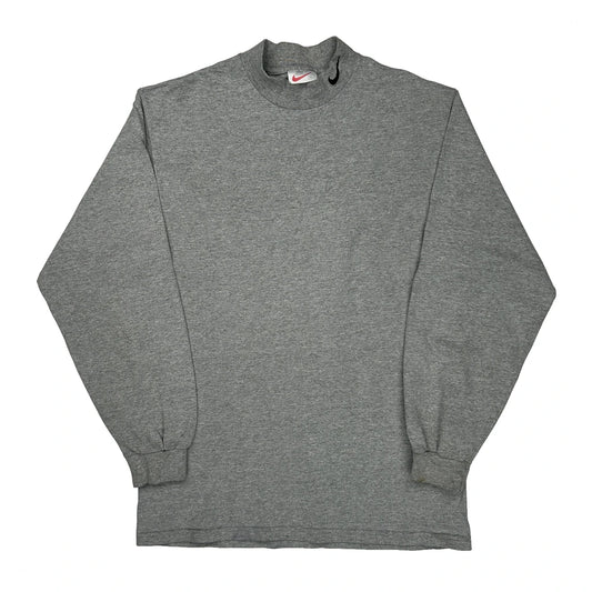 Nike Sweatshirt - Medium Grey Cotton