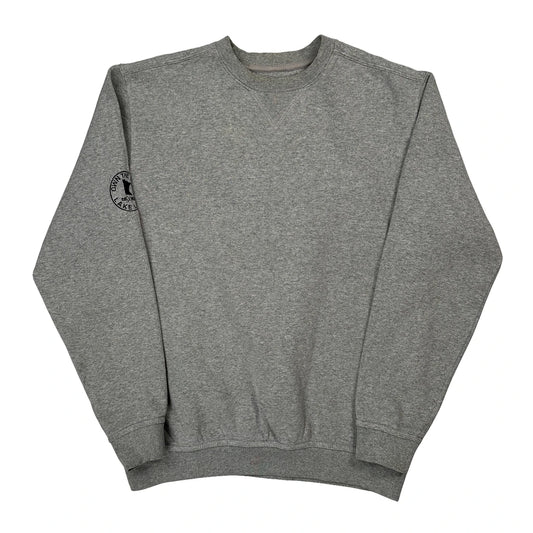 Original Fit Carhartt Sweatshirt - Medium Grey Cotton