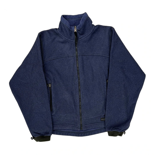 Vintage Rei Fleece Jacket - Small Blue Polyester