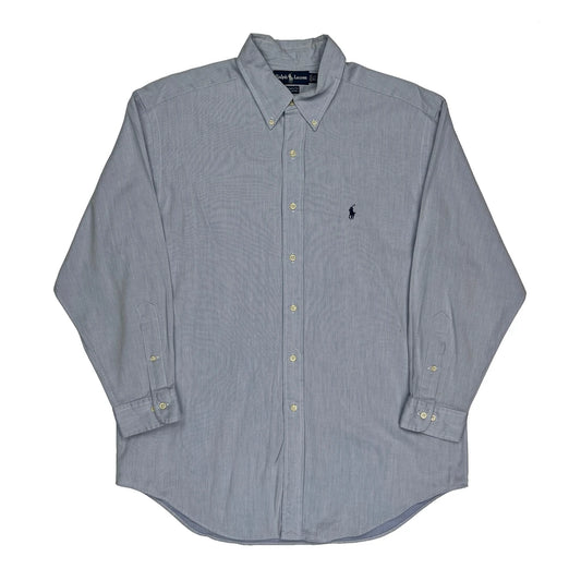 Ralph Lauren Shirt - Large Blue Cotton
