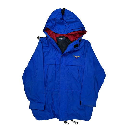 Polo Sport Windbreaker - XL Blue Nylon
