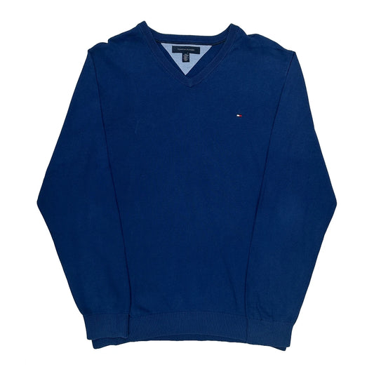 Tommy Hilfiger Jumper - 2XL Blue Cotton