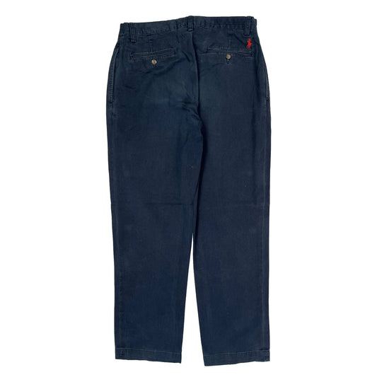 Polo By Ralph Lauren Trousers - 31W 30L Navy Cotton