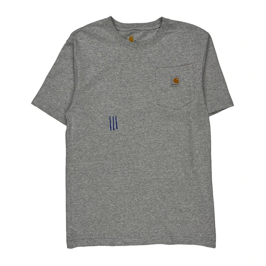 Carhartt T-Shirt - Small Gray Cotton