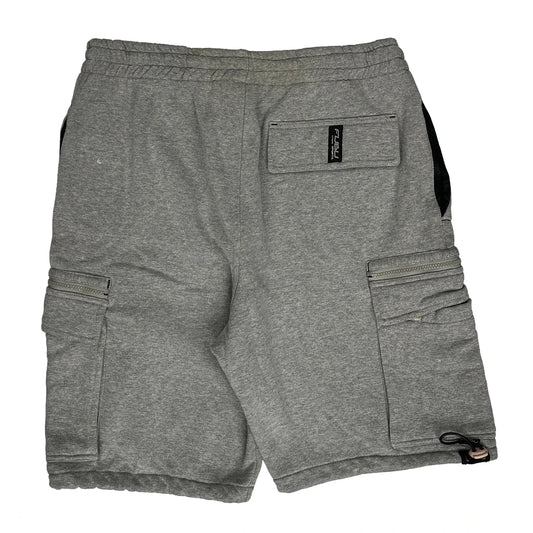 Fubu Cargo Shorts - Large Grey Cotton Blend