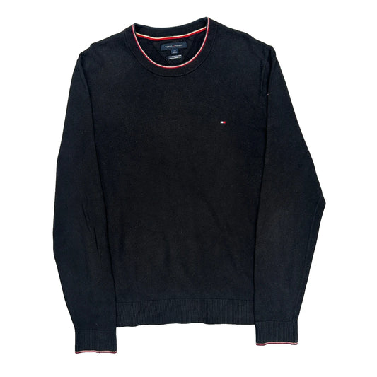 Tommy Hilfiger Jumper - Large Black Cashmere Blend