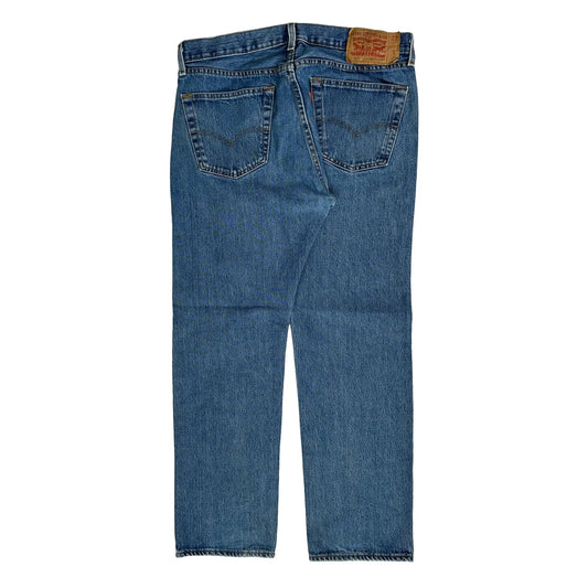 501 Levis Jeans - 34W 30L Blue Denim