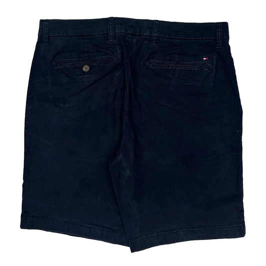 Tommy Hilfiger Chino Shorts - 33W 9L Navy Cotton
