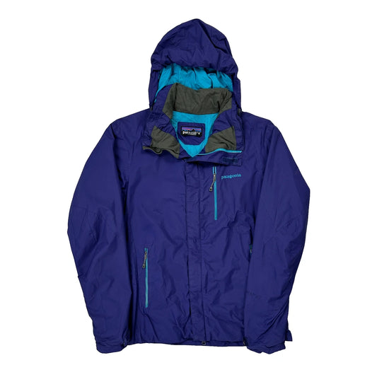 Patagonia Waterproof Jacket - Large Purple Nylon