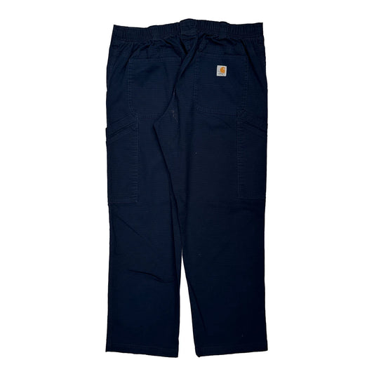 Carhartt Cargo Trousers - 34W 28L Navy Cotton