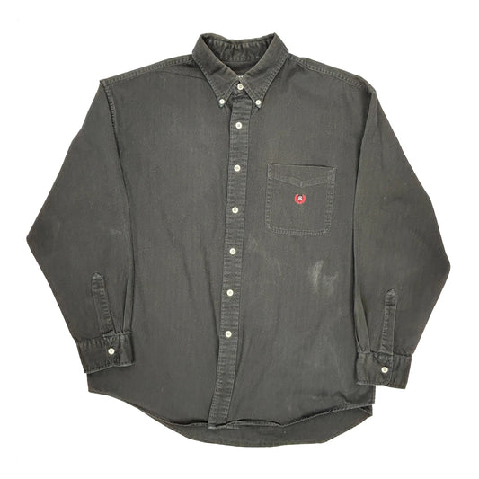 Chaps Ralph Lauren Shirt - XL Black Cotton