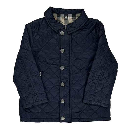 Age 2 Burberry Jacket - XS Navy Polyester