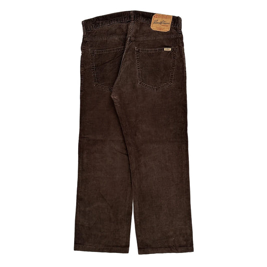 Levis Cord Trousers - 32″ Waist Brown Cotton