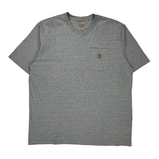 Carhartt T-Shirt - 2XL Grey Cotton
