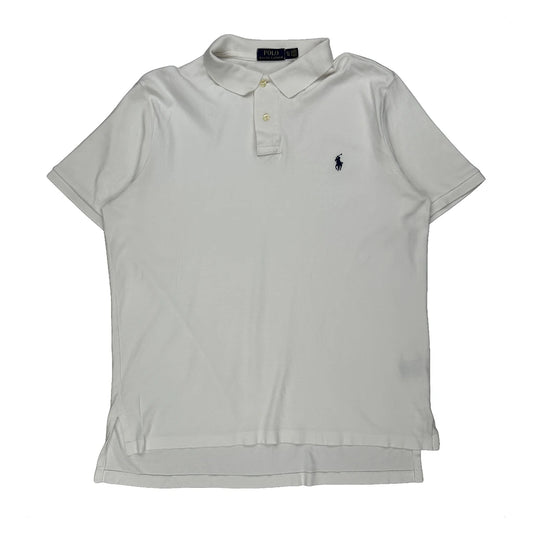 Polo By Ralph Lauren Polo Shirt - XL White Cotton
