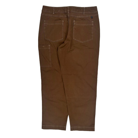 Unbranded Cargo Trousers - 36W 30L Brown Cotton