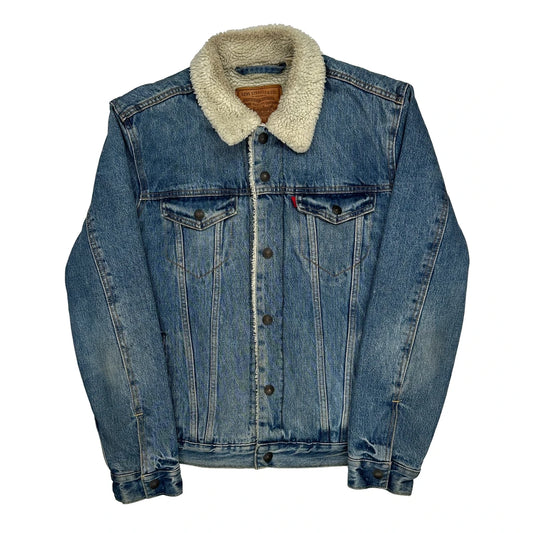 Levis Denim Jacket - Medium Blue Denim