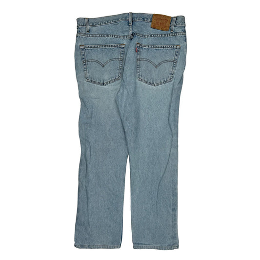 505 Levis Jeans - 39W 30L Light Wash Cotton