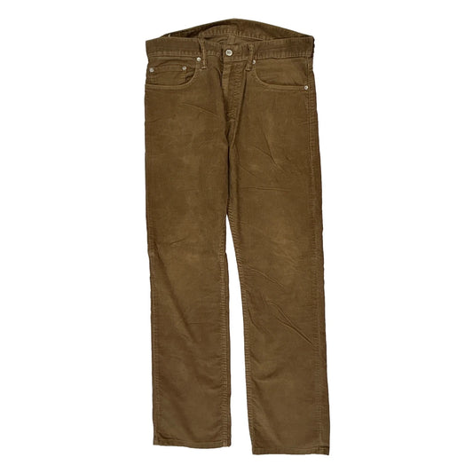 Levis Cord Trousers - 32W 31L Brown Corduroy