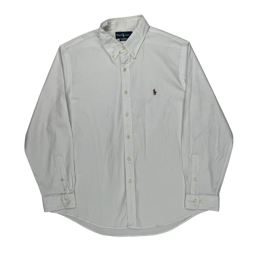 Ralph Lauren Shirt - XL White Cotton