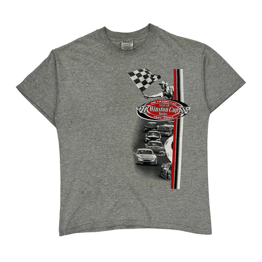 Winston Cup Series Nascar Nascar T-Shirt - Medium Grey Cotton