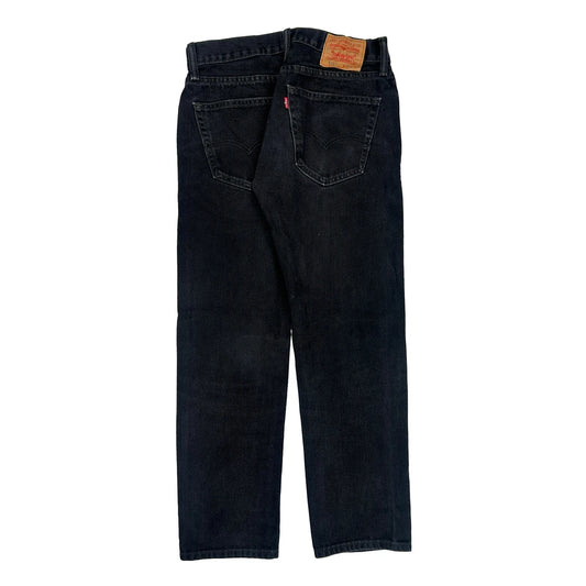 505 Levis Jeans - 32W 31L Black Denim