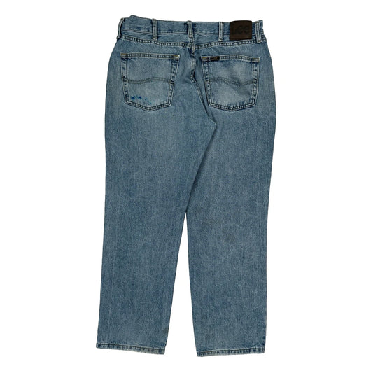 Lee Jeans - 32W 29L Blue Cotton