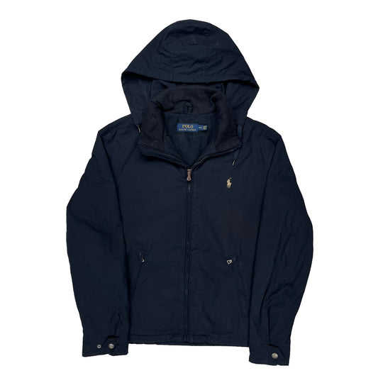 Polo By Ralph Lauren Jacket - Medium Navy Cotton