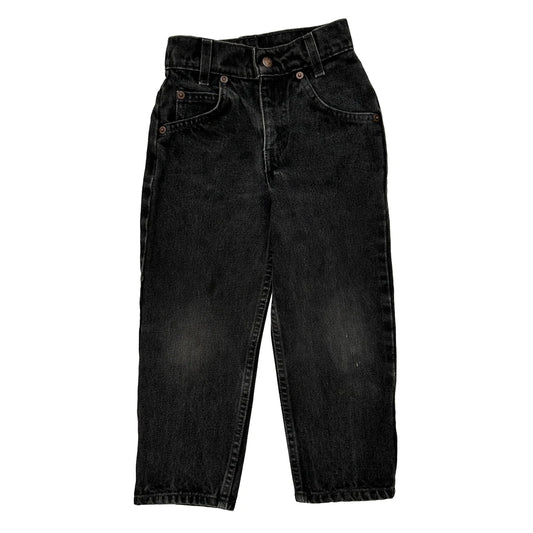 Age 5 Levis Jeans - Small Black Cotton