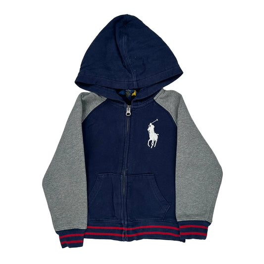 Age 4 Polo By Ralph Lauren Hoodie - 2XS Grey Cotton