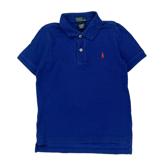 Vintage Age 5 Polo By Ralph Lauren Polo Shirt - XS Blue Cotton