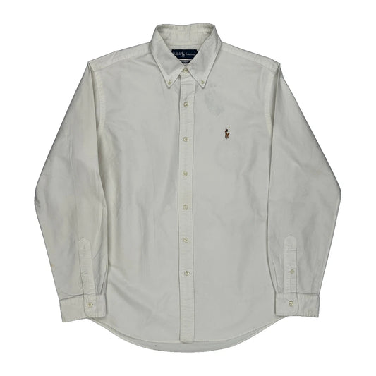 Ralph Lauren Shirt - Large White Cotton