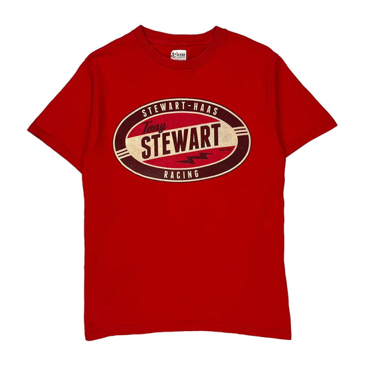 Stewart-Haas Racing Chase Authentics Nascar T-Shirt - Small Red Cotton