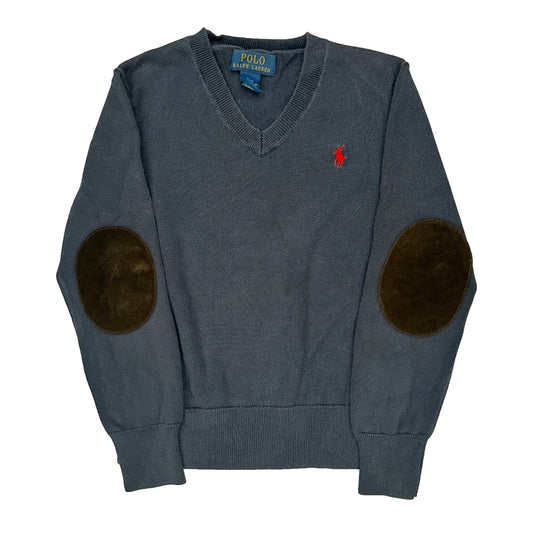 Age 8 Polo By Ralph Lauren Sweater - Small Gray Cotton